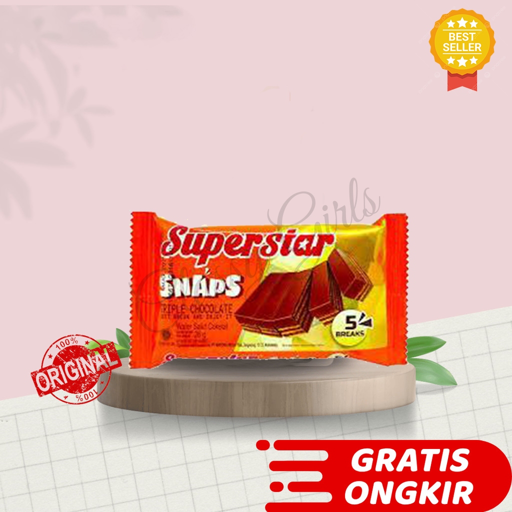 

SUPERSTAR SNAPS BOX ISI 12PCS x 28GR