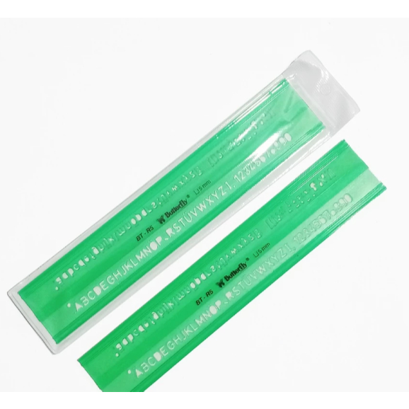 

Penggaris R5 Huruf Angka Butterfly