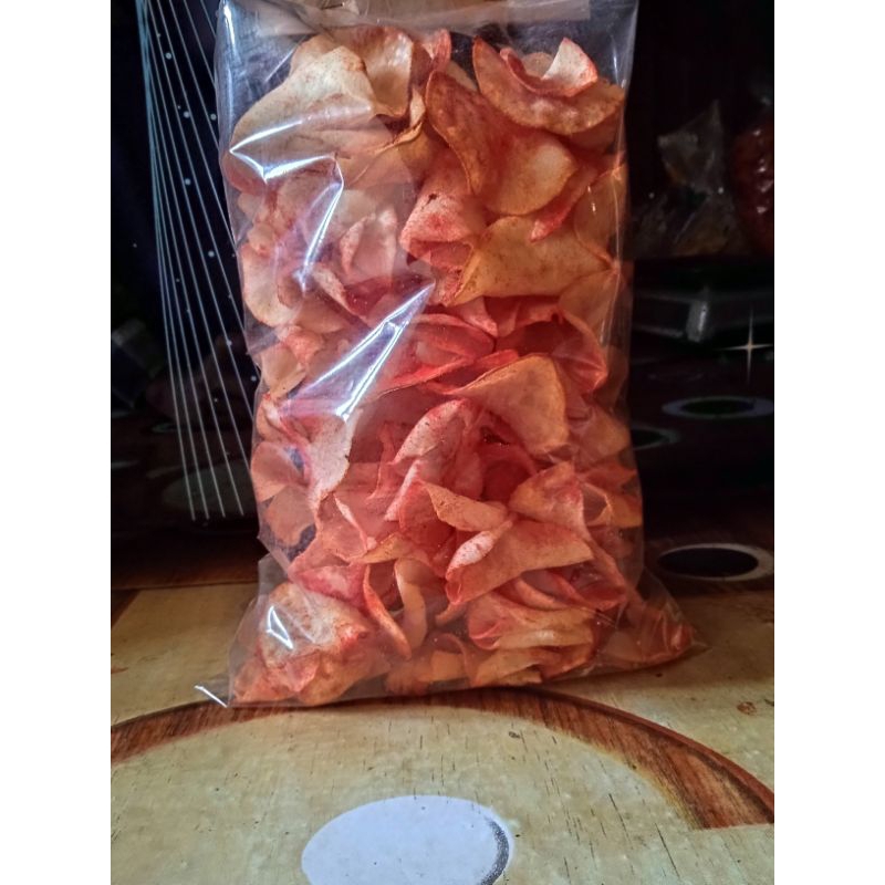 

Keripik singkong balado polos