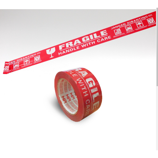 

Lakban Fragile Jangan Dibanting & Video Unboxing Fragile 200 yard