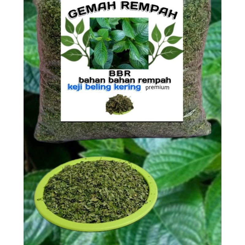

keji beling/ pecah beling murni daun tida campur batang,(strobilanthes crispus)