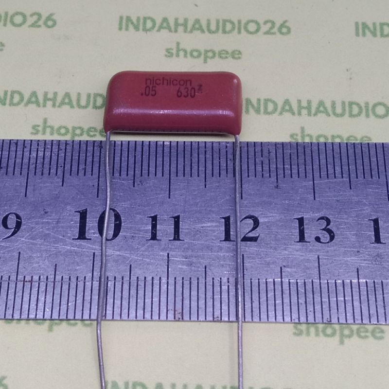 NICHICON 503 630V 20mm .05 630 milar kapasitor mylar 50nf 50n milar bukan 473 bukan 47nf bukan 47n b