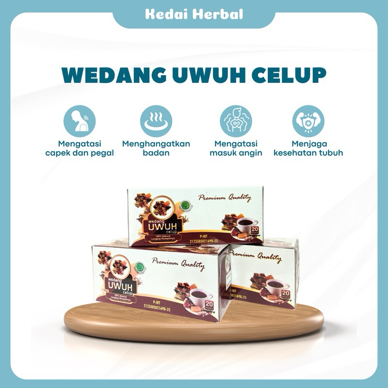 

Wedang Uwuh Celup Premium Quality isi 20kantong