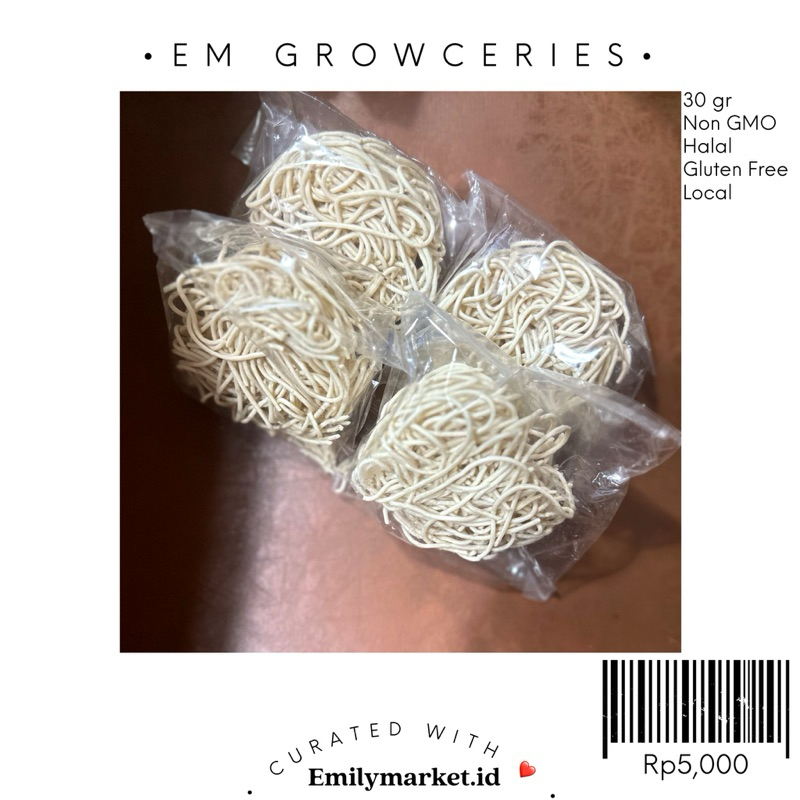 

Mie Sagu Instan Gluten Free Non GMO