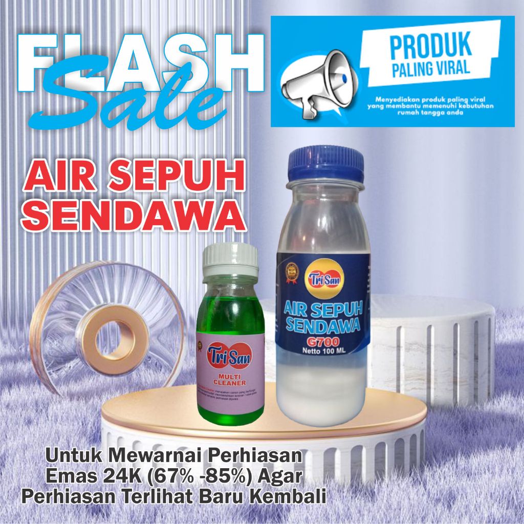 PRODUK VIRAL SEPUH SENDAWA G700 AIR SEPUHAN EMAS 24K ORIGINAL
