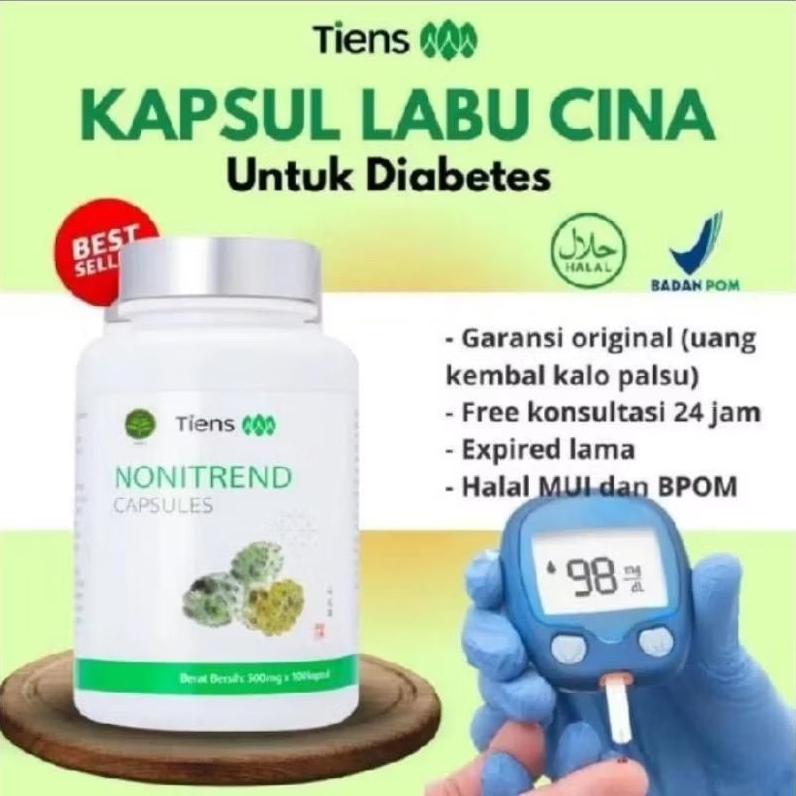 Promo kapsul labu china - obat diabetes - herbal china diabet