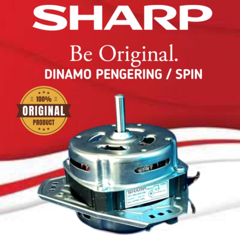 DINAMO PENGERING MESIN CUCI SHARP ORIGINAL 2 TABUNG