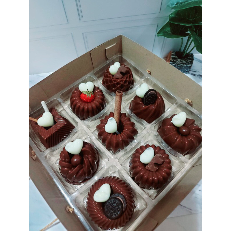 

PUDING MINI CHOCOLATE PUDING HAMPERS/PUDING ULANG TAHUN/PUDING NATAL/PUDING ARISAN