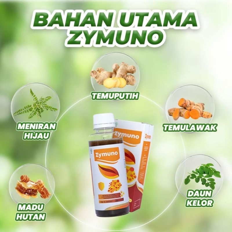 

ZYMUNO Madu Herbal Mencegah Kanker dan atasi Benjolan Original 1 Botol