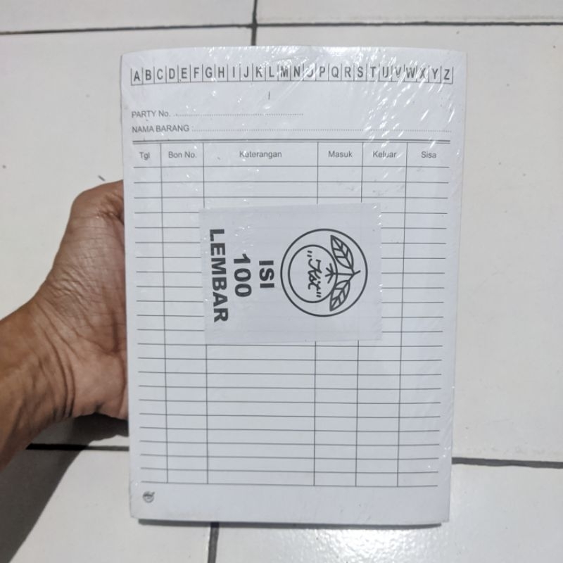 

Kartu stock stok kecil kwarto