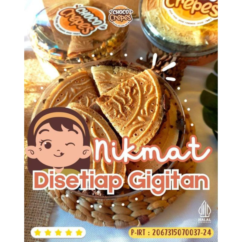 

Chocop Crepes Nikmat Disetiap Gigitan