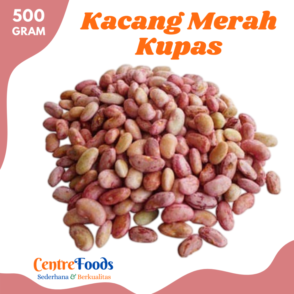 

KACANG MERAH Kupas - Kacang Jogo Fresh | 500gr [ Harga Per 0,5 Kg ]