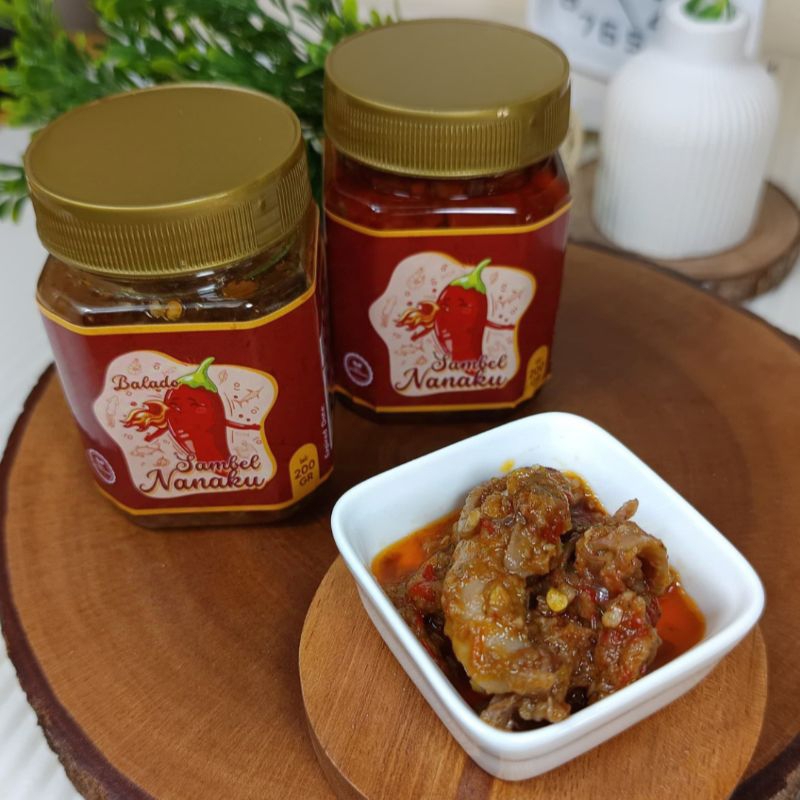 

Sambel sambal cumi,cakalang sambal goreng Nanaku Balado Sambal Goreng Masak Cumi Cakalang Cabe Botol