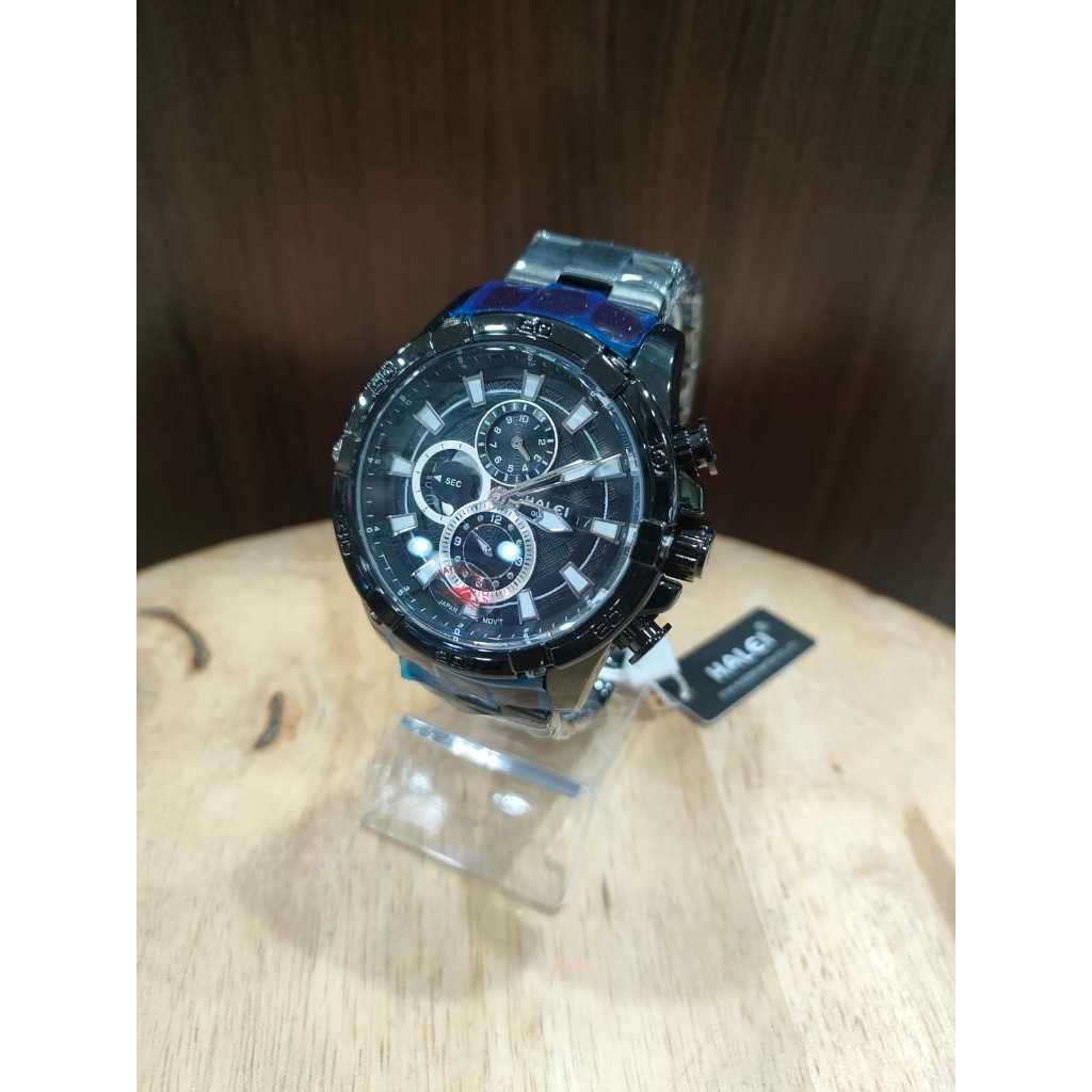 Jam Tangan Pria HALEI krono Aktif Original