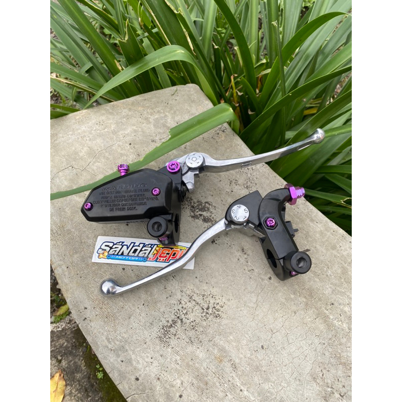 BAUT TITANIUM MASTER ER6 MASTER REM ER6 SET HANDLE KOPLING MASTER ER6 IMPORT HANDLE KOPLING ER6 BAUT