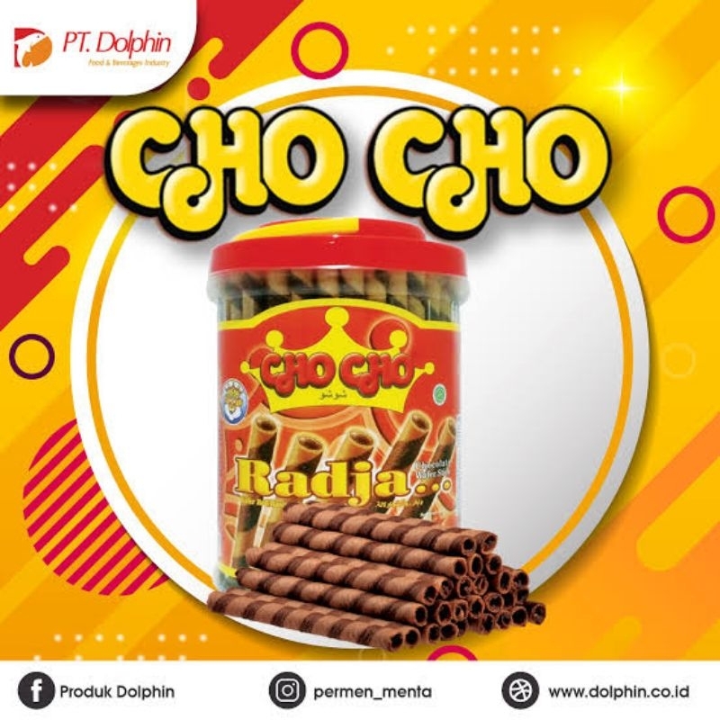 

CHOCHO WAFER STICK RADJA COKELAT 670GRAM