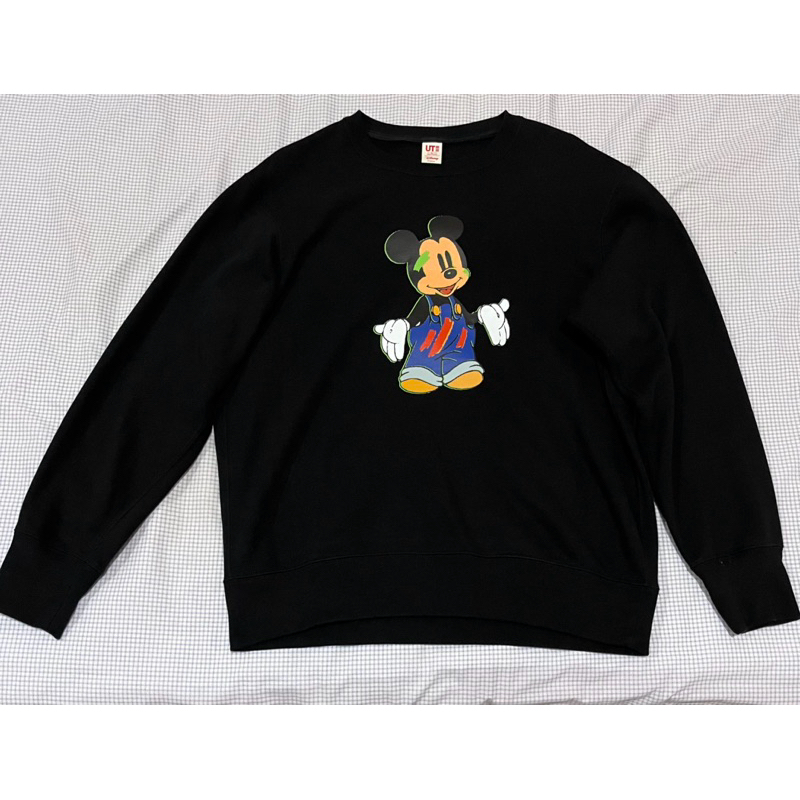 Sweater Uniqlo Disney Mickey Mouse (Original Uniqlo)