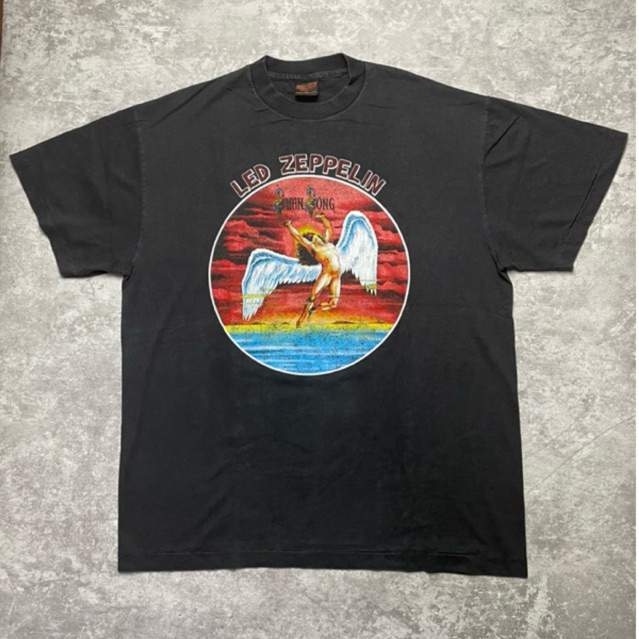 KAOS BAND FADED TAG BROCKUM LED ZEPPELIN SWAN SONG