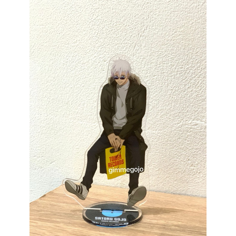 Acrylic Stand Gojo Satoru x Tower Records