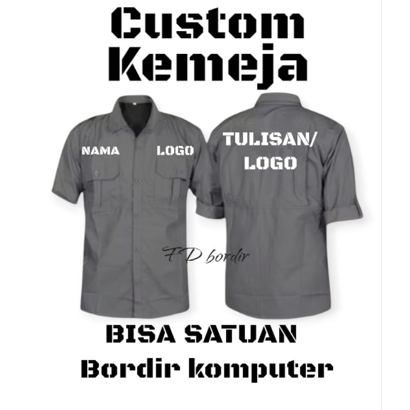 KEMEJA PDH CUSTOM