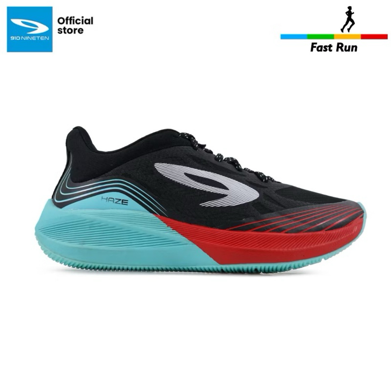 910 nineten haze vision 1.0 hitam/biru muda/merah