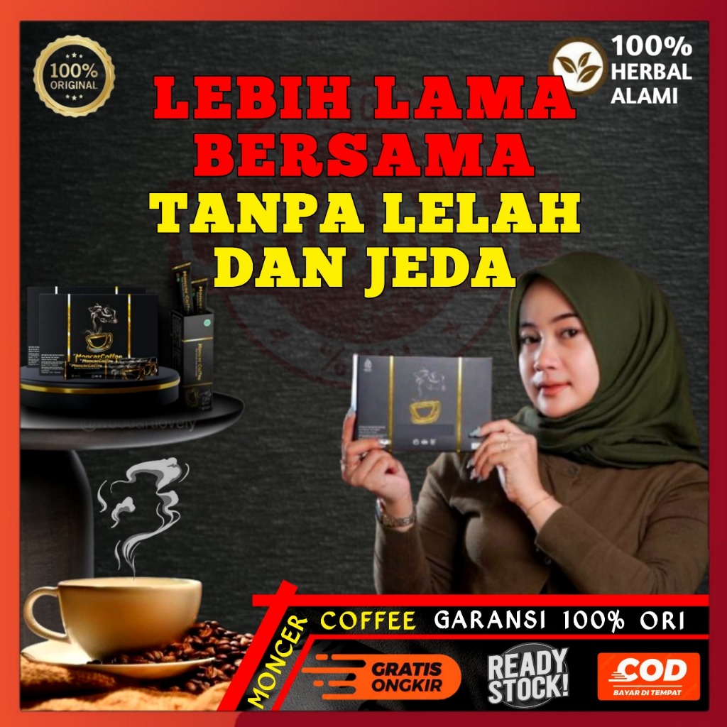 

KopiiKuMoceer Original Kopi Rahasia Pria Perkasa Kuat Tahan Lama Di Ranjang 1 Box Isi 8 Sachet Halal