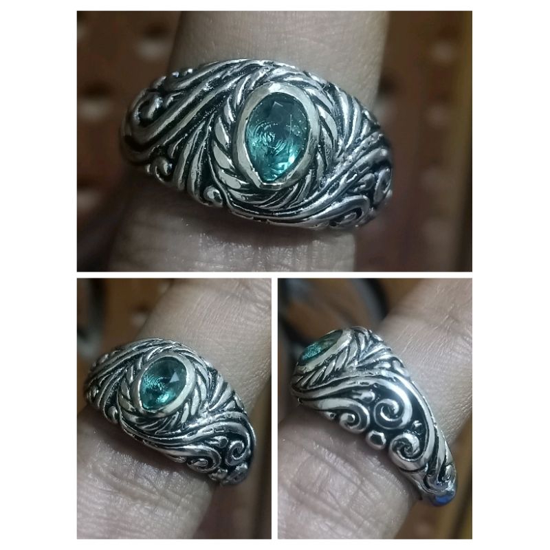 Natural kecubung hijau