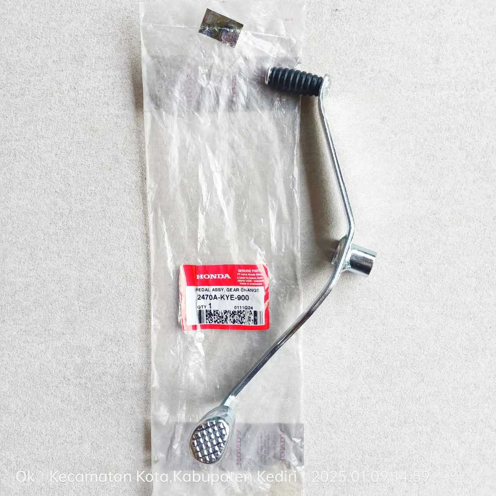 Pedal-Tuas Operan Gigi-Gear Honda New-MegaPro Ori AHM 2470A-KYE-900