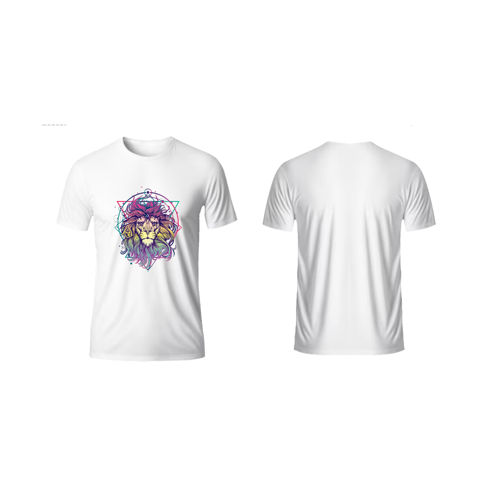 Kaos Zodiak Leo Zodiac Tshirt Putih