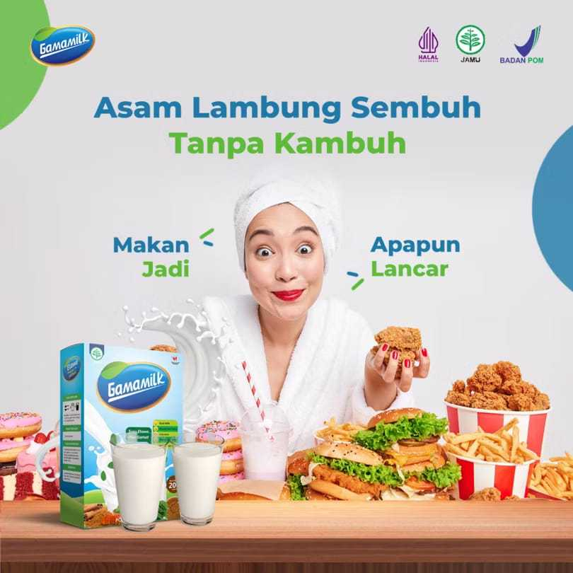 

GAMAMILK - Susu Etawa Ekstrak Daun Kelor membantu meredakan Rematik dan Asam Urat HALAL & BPOM