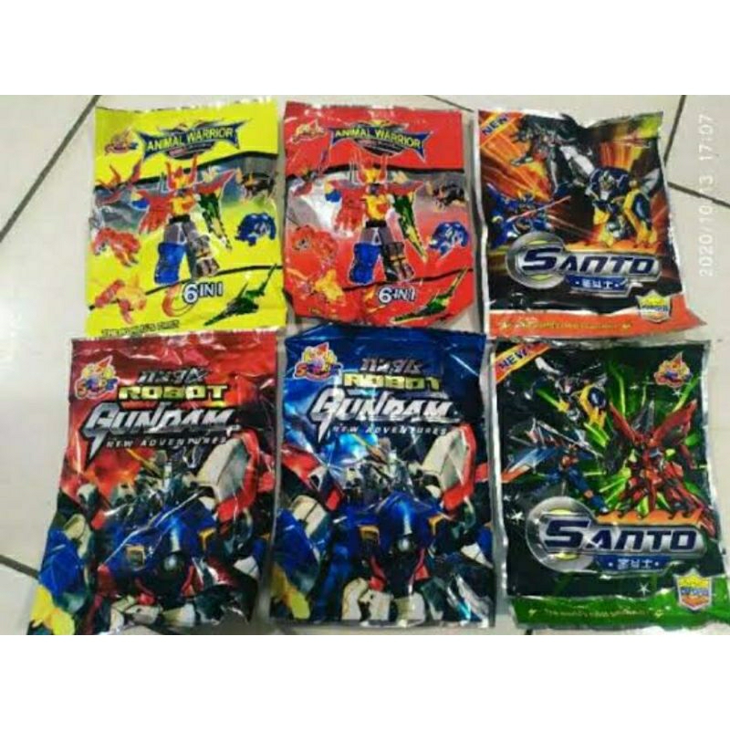 Mainan Bongkar Pasang Robot Isi 20pcs / mainan anak / Bongkar Pasang Robot