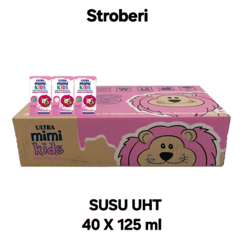 

Susu Ultra Mimi UHT 125 ml ( 1 dus isi 40 pcs )