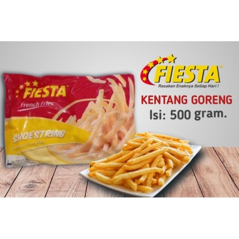 

kentang fiesta shoestring 500 gram