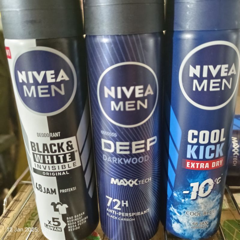nivea men deodorant spray