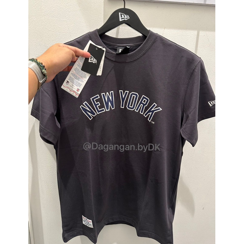 Kaos New*Era Newyork Yankees Original 100% Grey