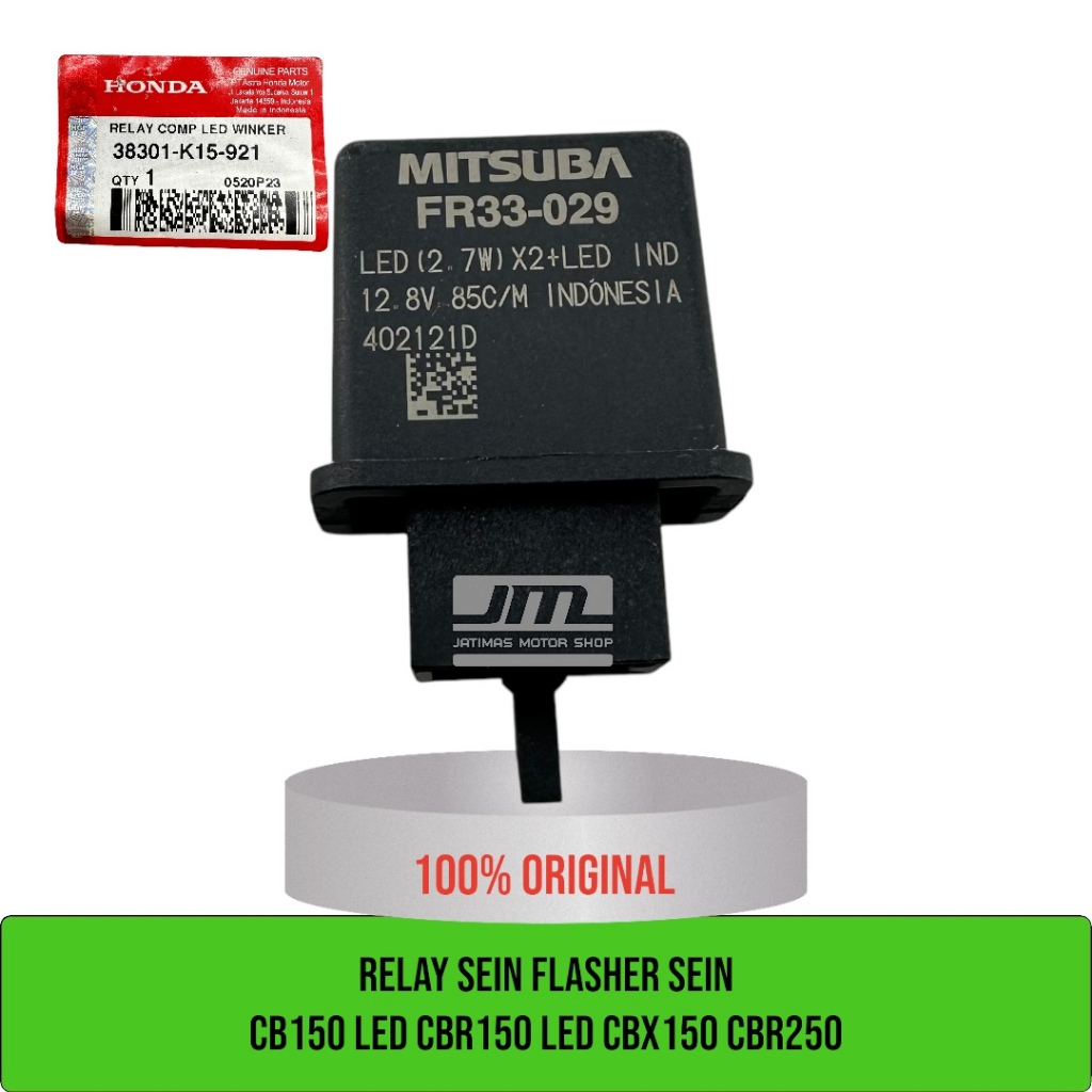 Relay sein flasher sein cb150r led cbr150rled cbx150 cbr250 38301-K15-921