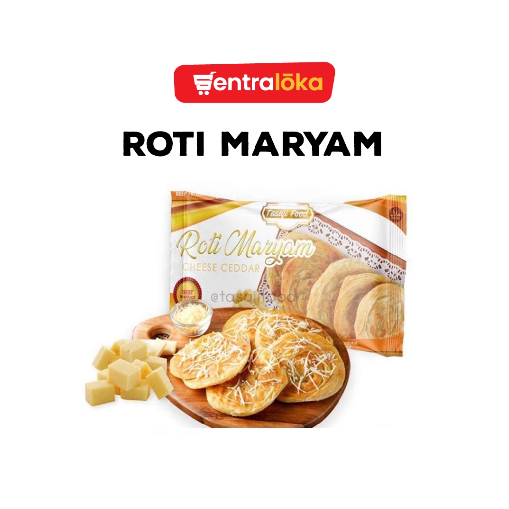 

Tasaji Food - Roti Maryam Cheese Ceddar / Roti Cane Keju isi 5