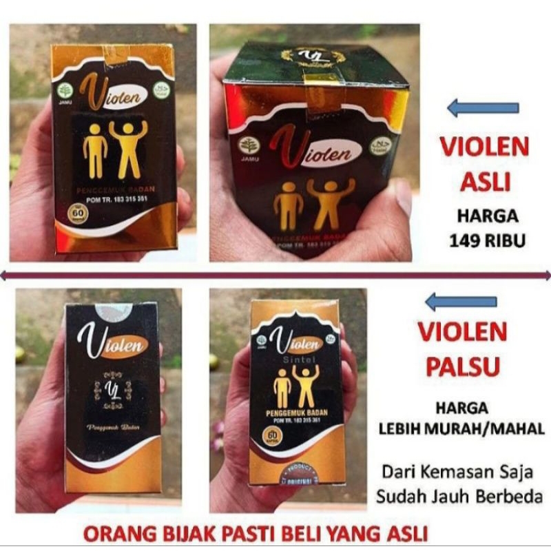 Violen Obat Penggemuk Badan Asli Original