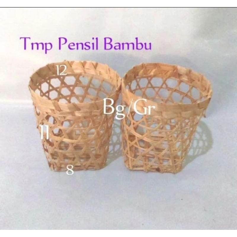 

Tempat Pensil Bambu 2