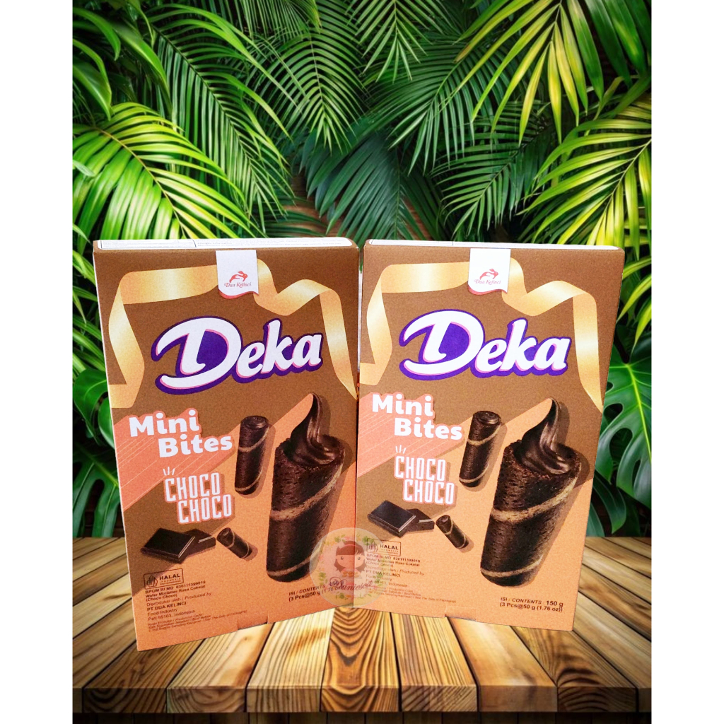 

.150 gr Deka Wafer Mini Bites Choco Choco ( DS bgr )