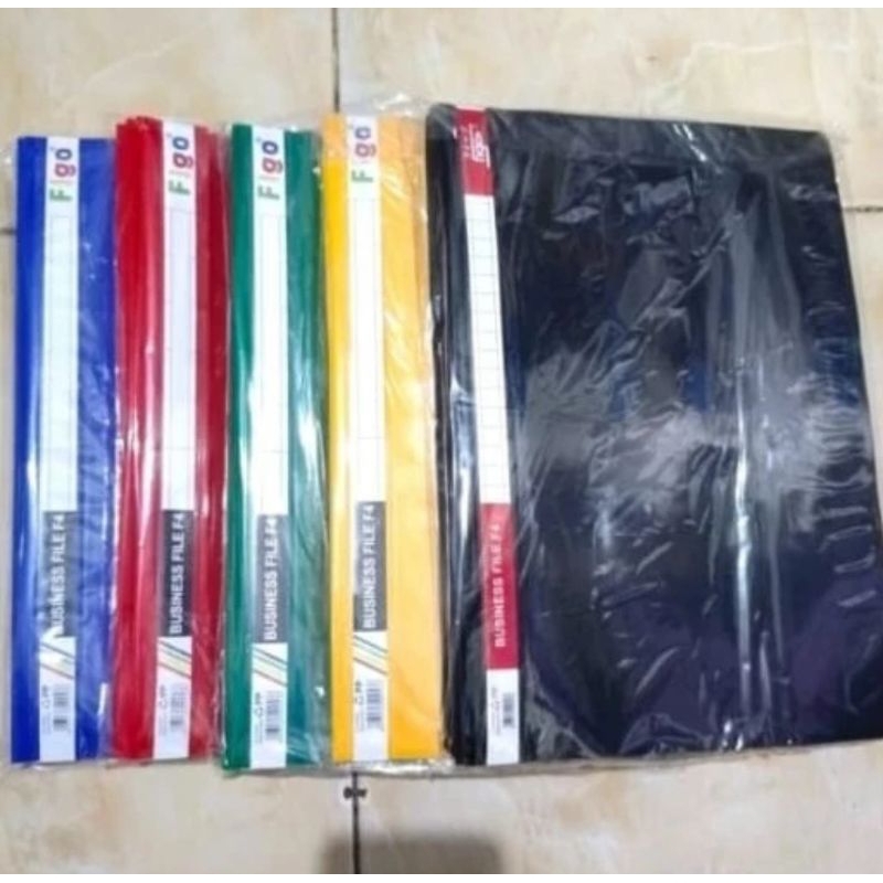 

business file folio ( F4) map plastik snelechter folio