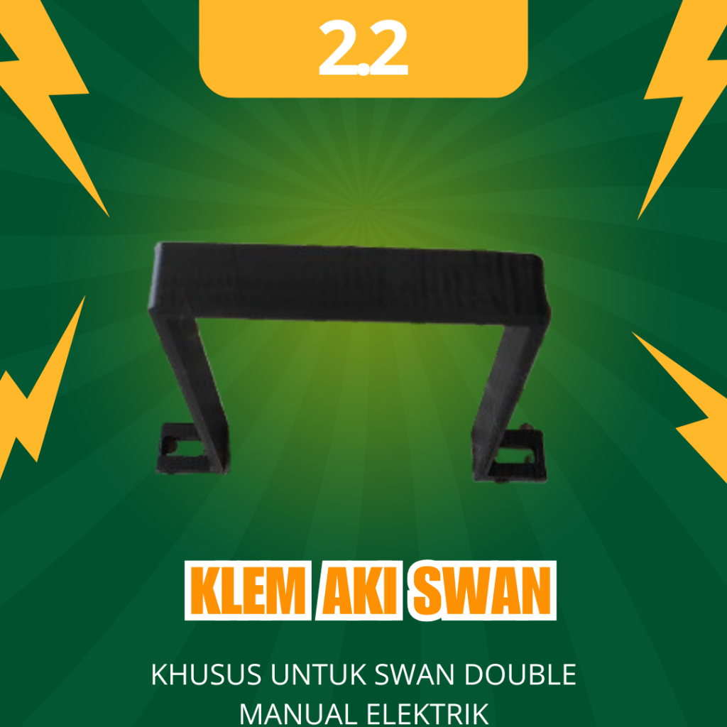 Klem Aki Sprayer Swan Double Manual Elektrik 16 Liter