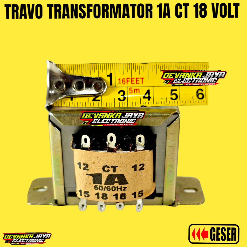 TRAVO CT 1 AMPERE CT 18 50/60HZ