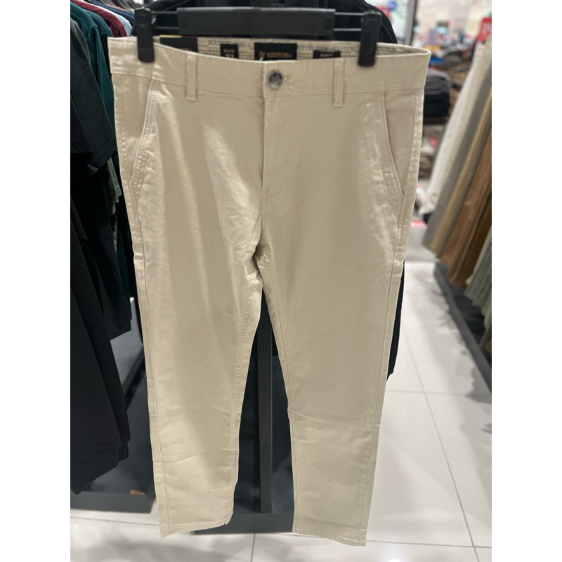 Celana Chinos Panjang Pria Scotch&Co Slimfit Size 29-40 ni