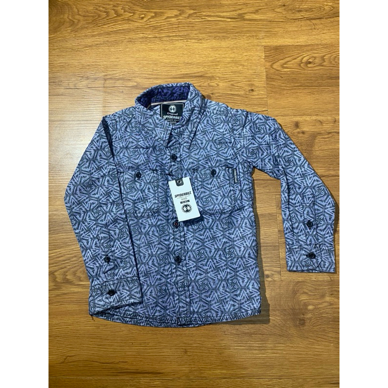 kemeja anak spyderbilt  original 100%