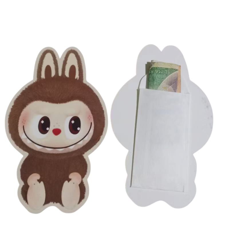 

AMPLOP LEBARAN KARAKTER LABUBU ISI 6 PCS