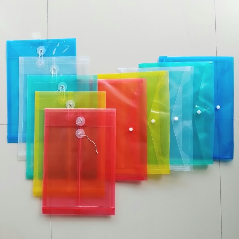 

RB Map Plastik Data Folder Tali & Kancing ( 12 Pcs ) [ Original ]