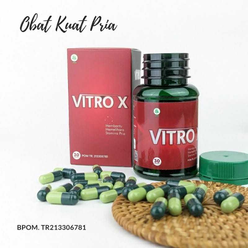 VITRO X OBAT KUAT TAHAN LAMA OBAT HERBAL TRADISIONAL 0BAT KUAT PRIA