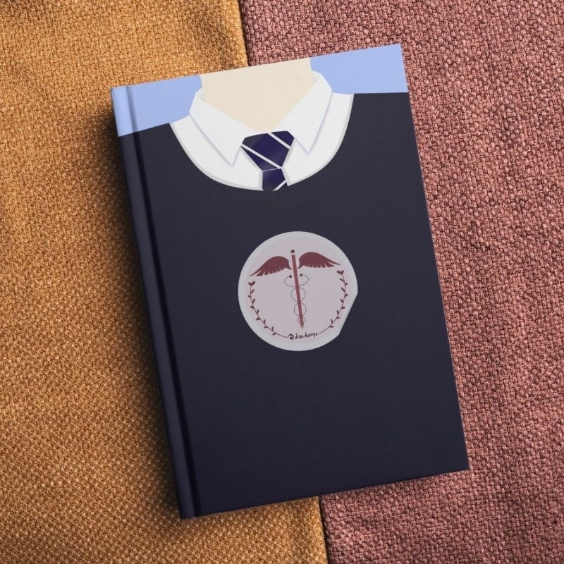 

[Bookpaper A6 Jilid Binding] Notebook Custom | Kevin Lius Bong Clash of Champions Hardcover Ukuran A6