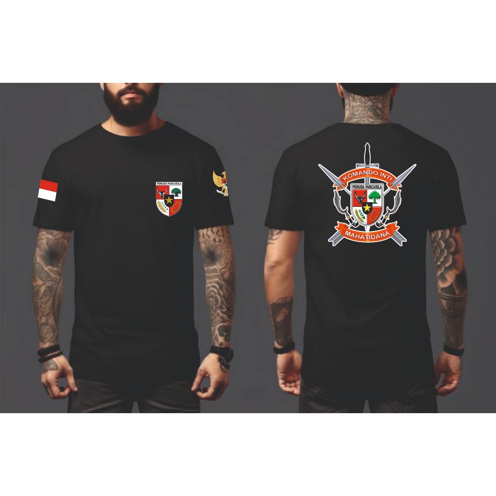TSHIRT KAOS PEMUDA PANCASILA BAJU ORMAS PP BAHAN KATUN